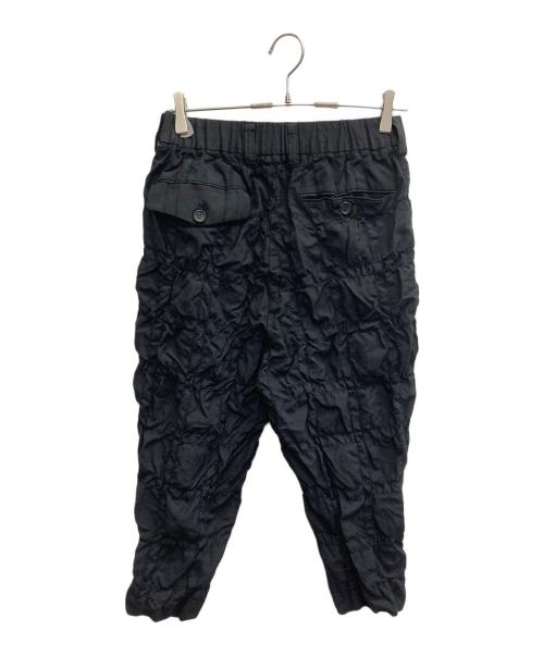 ISSEY MIYAKE MEN（イッセイミヤケメン）ISSEY MIYAKE MEN (イッセイミヤケメン) ウール サルエルパンツ ブラック サイズ:1の古着・服飾アイテム