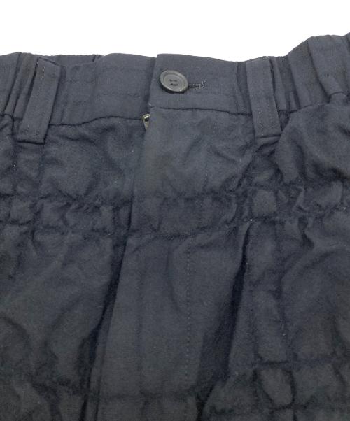 ISSEY MIYAKE MEN（イッセイミヤケメン）ISSEY MIYAKE MEN (イッセイミヤケメン) ウール サルエルパンツ ブラック サイズ:1の古着・服飾アイテム