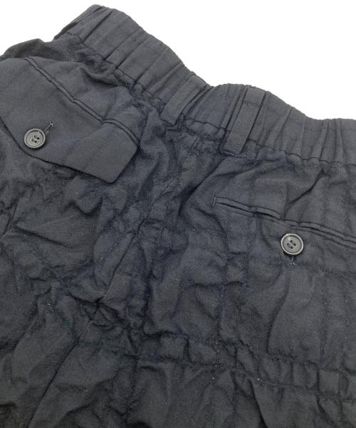 ISSEY MIYAKE MEN（イッセイミヤケメン）ISSEY MIYAKE MEN (イッセイミヤケメン) ウール サルエルパンツ ブラック サイズ:1の古着・服飾アイテム