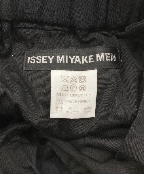 ISSEY MIYAKE MEN（イッセイミヤケメン）ISSEY MIYAKE MEN (イッセイミヤケメン) ウール サルエルパンツ ブラック サイズ:1の古着・服飾アイテム