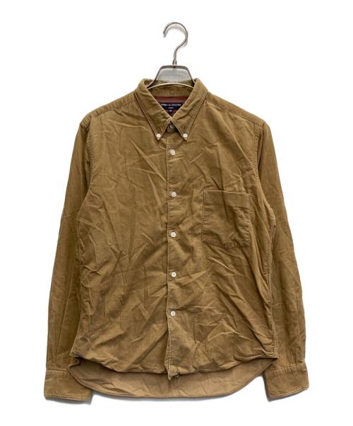 COMME des GARCONS HOMME（コムデギャルソン オム）COMME des GARCONS HOMME (コムデギャルソン オム) コーデュロイシャツ ブラウン サイズ:Mの古着・服飾アイテム