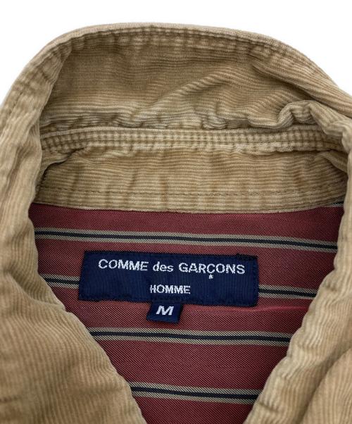 COMME des GARCONS HOMME（コムデギャルソン オム）COMME des GARCONS HOMME (コムデギャルソン オム) コーデュロイシャツ ブラウン サイズ:Mの古着・服飾アイテム