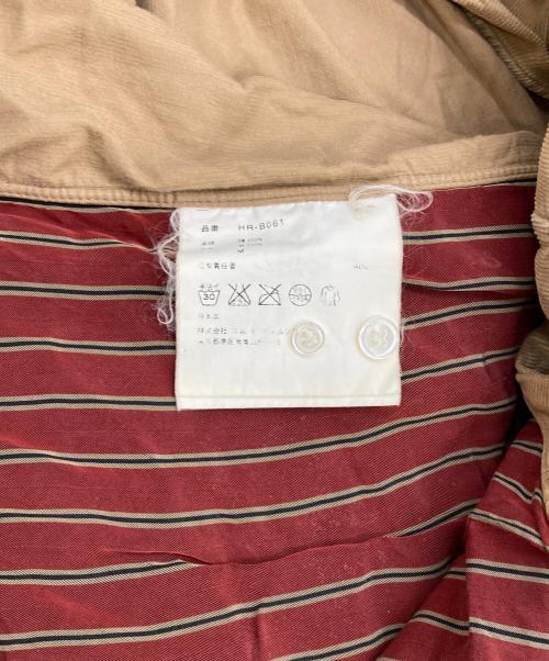 COMME des GARCONS HOMME（コムデギャルソン オム）COMME des GARCONS HOMME (コムデギャルソン オム) コーデュロイシャツ ブラウン サイズ:Mの古着・服飾アイテム