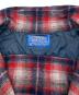 中古・古着 PENDLETON (ペンドルトン) 70’s ウールチェックボードシャツ レッド×グレー サイズ:L：18000円