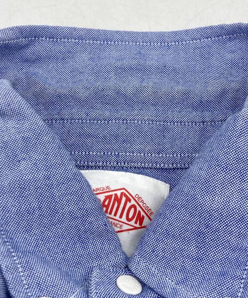DANTON（ダントン）DANTON (ダントン) シャツワンピース ブルー サイズ:36の古着・服飾アイテム