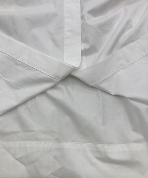 DEPAREILLE（デパリエ）DEPAREILLE (デパリエ) タイプライターギャザードレス ホワイト サイズ:36の古着・服飾アイテム