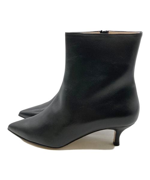 NEBULONIE（ネブローニ）NEBULONIE (ネブローニ) SHORT BOOTS ブラック サイズ:37.5の古着・服飾アイテム