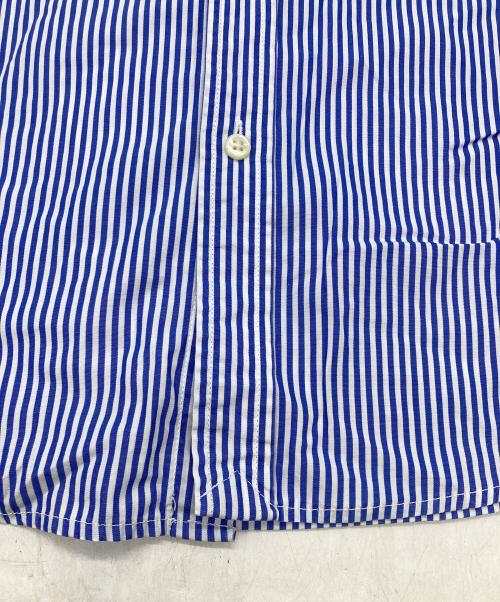 RALPH LAUREN（ラルフローレン）RALPH LAUREN (ラルフローレン) ボタンダウンストライプシャツ ブルー サイズ:20の古着・服飾アイテム