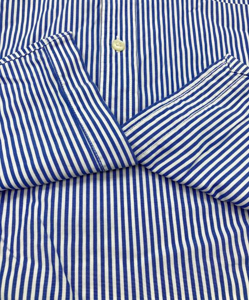 RALPH LAUREN（ラルフローレン）RALPH LAUREN (ラルフローレン) ボタンダウンストライプシャツ ブルー サイズ:20の古着・服飾アイテム
