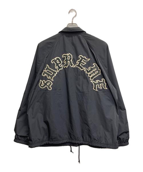 SUPREME（シュプリーム）Supreme (シュプリーム) Old English Arc Coaches Jacket ブラック サイズ:XXLの古着・服飾アイテム