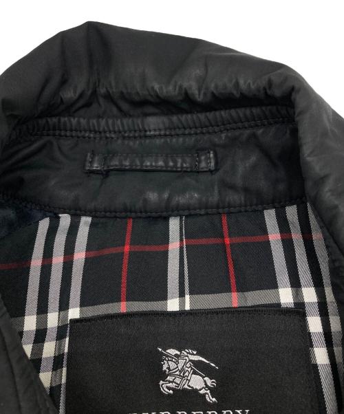 BURBERRY BLACK LABEL（バーバリーブラックレーベル）BURBERRY BLACK LABEL (バーバリーブラックレーベル) トレンチコート ブラック サイズ:Mの古着・服飾アイテム