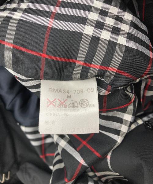 BURBERRY BLACK LABEL（バーバリーブラックレーベル）BURBERRY BLACK LABEL (バーバリーブラックレーベル) トレンチコート ブラック サイズ:Mの古着・服飾アイテム