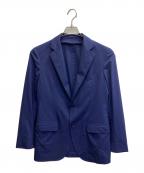TOMORROW LAND PILGRIMトゥモローランド ピルグリム）の古着「Loro Piana ウールシルク混2Bジャケット」｜ネイビー