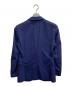 TOMORROW LAND PILGRIM (トゥモローランド ピルグリム) Loro Piana ウールシルク混2Bジャケット ネイビー サイズ:46：12000円