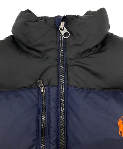 POLO RALPH LAUREN（ポロ・ラルフローレン）POLO RALPH LAUREN (ポロ・ラルフローレン) ダウンベスト ネイビー サイズ:Lの古着・服飾アイテム