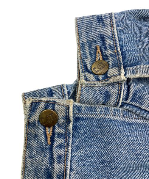 Cat（キャット）CAT (キャット) パッチ デニムジャケット インディゴ サイズ:XLの古着・服飾アイテム