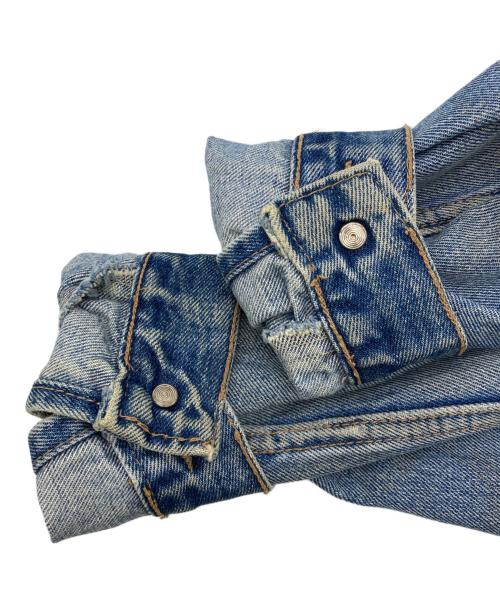 Cat（キャット）CAT (キャット) パッチ デニムジャケット インディゴ サイズ:XLの古着・服飾アイテム