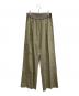 MUSE de Deuxieme Classe（ミューズ ドゥーズィエム クラス）の古着「STRETCH TWILL タックパンツ」｜グレー