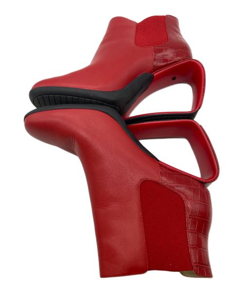 UNITED NUDE（ユナイテッドヌード）UNITED NUDE (ユナイテッドヌード) Step Mobius Chelsea レッド サイズ:39の古着・服飾アイテム