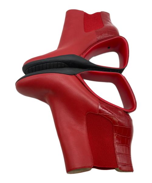 UNITED NUDE（ユナイテッドヌード）UNITED NUDE (ユナイテッドヌード) Step Mobius Chelsea レッド サイズ:39の古着・服飾アイテム