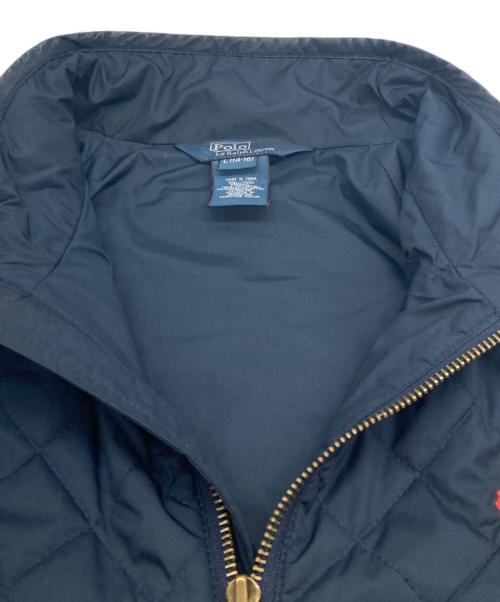 POLO RALPH LAUREN（ポロ・ラルフローレン）POLO RALPH LAUREN (ポロ・ラルフローレン) キルティングジャケット ネイビー サイズ:Lの古着・服飾アイテム