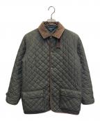 RALPH LAURENラルフローレン）の古着「キルティングコート」｜オリーブ