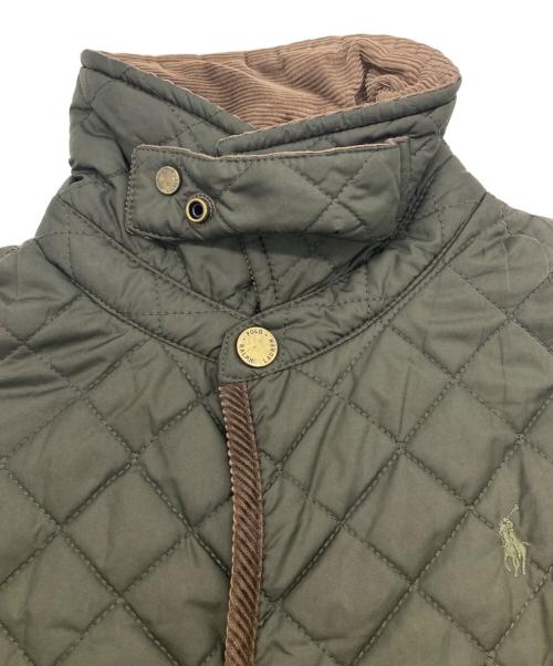 RALPH LAUREN（ラルフローレン）RALPH LAUREN (ラルフローレン) キルティングコート オリーブ サイズ:160の古着・服飾アイテム