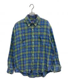 OLD GAP（オールドギャップ）の古着「チェックシャツ」｜グリーン×ブルー