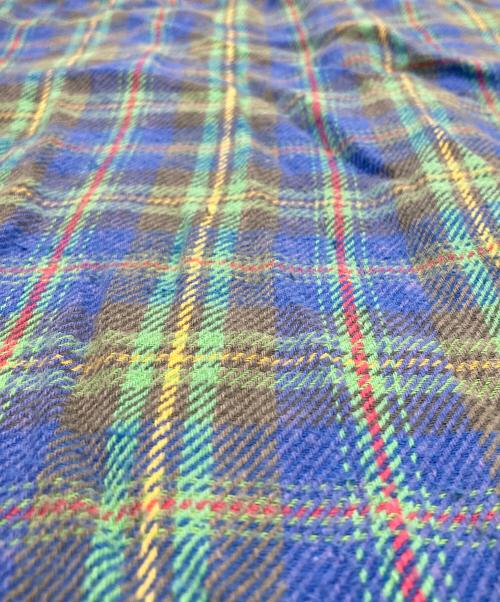 OLD GAP（オールドギャップ）OLD GAP (オールドギャップ) チェックシャツ グリーン×ブルー サイズ:Lの古着・服飾アイテム