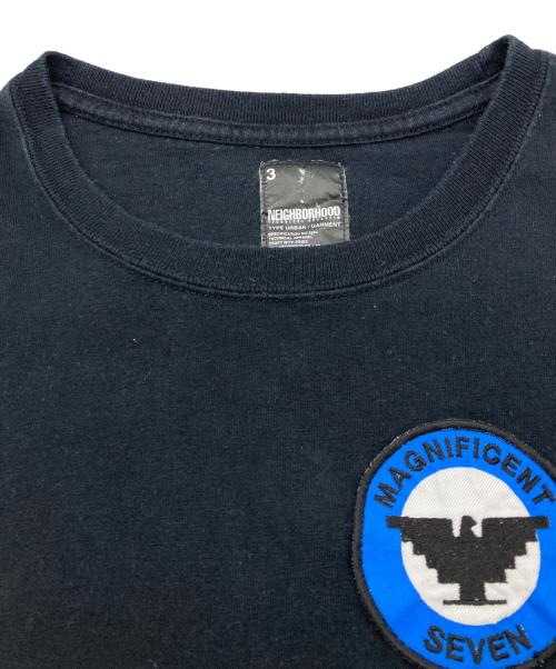 NEIGHBORHOOD（ネイバーフッド）NEIGHBORHOOD (ネイバーフッド) ワッペンTEE ブラック サイズ:3の古着・服飾アイテム