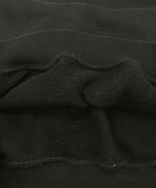 gadid anoniem（ガディッド アノニム）GADID ANONIEM (ガディッド アノニム) 刺繍スウェット ブラック サイズ:FREEの古着・服飾アイテム