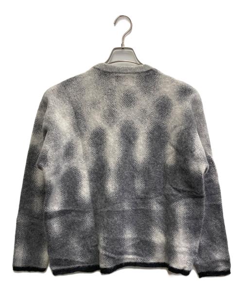 stussy（ステューシー）stussy (ステューシー) Gradient Dot BRUSHED Sweater グレー サイズ:Mの古着・服飾アイテム