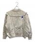ZARA (ザラ) ADER error (アーダーエラー) パッチワーク ケーブルニット アイボリー サイズ:S-M：7000円