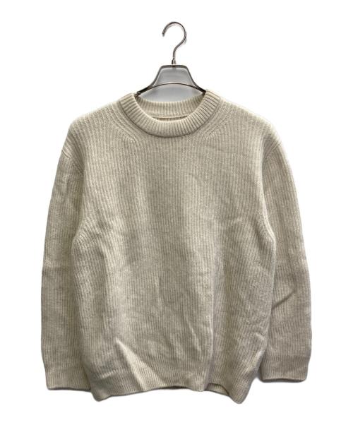 UNFIL（アンフィル）UNFIL (アンフィル) ロイヤルベビーアルパカセーター アイボリー サイズ:4の古着・服飾アイテム