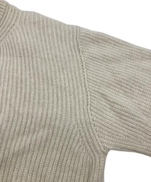 UNFIL（アンフィル）UNFIL (アンフィル) ロイヤルベビーアルパカセーター アイボリー サイズ:4の古着・服飾アイテム