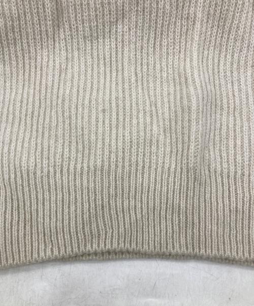 UNFIL（アンフィル）UNFIL (アンフィル) ロイヤルベビーアルパカセーター アイボリー サイズ:4の古着・服飾アイテム