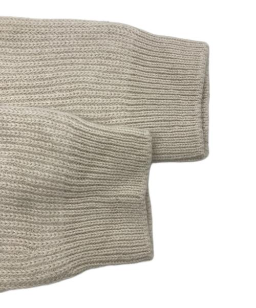 UNFIL（アンフィル）UNFIL (アンフィル) ロイヤルベビーアルパカセーター アイボリー サイズ:4の古着・服飾アイテム