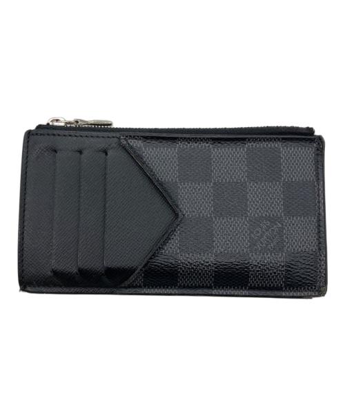 LOUIS VUITTON（ルイ ヴィトン）LOUIS VUITTON (ルイ ヴィトン) コインカード･ホルダー ブラックの古着・服飾アイテム