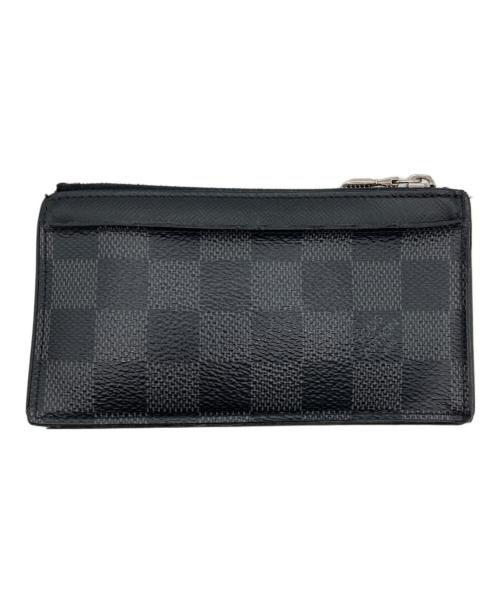 LOUIS VUITTON（ルイ ヴィトン）LOUIS VUITTON (ルイ ヴィトン) コインカード･ホルダー ブラックの古着・服飾アイテム