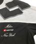 中古・古着 LOTTO (ロット) URBAN RESEARCH (アーバンリサーチ) LOTTO MILAN NEWYORK NY BLOUSON ブラック×ホワイト サイズ:M：6000円