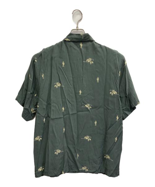 Shuttle notes（シャトルノーツ）Shuttle notes (シャトルノーツ) アロハシャツ グレー サイズ:Mの古着・服飾アイテム