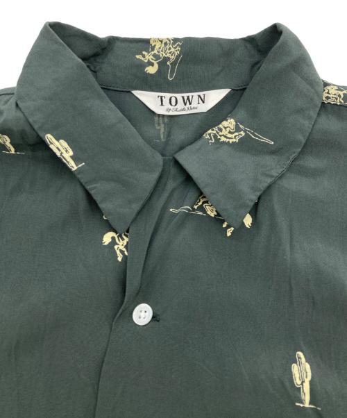 Shuttle notes（シャトルノーツ）Shuttle notes (シャトルノーツ) アロハシャツ グレー サイズ:Mの古着・服飾アイテム