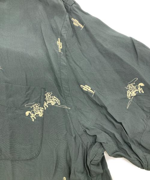 Shuttle notes（シャトルノーツ）Shuttle notes (シャトルノーツ) アロハシャツ グレー サイズ:Mの古着・服飾アイテム
