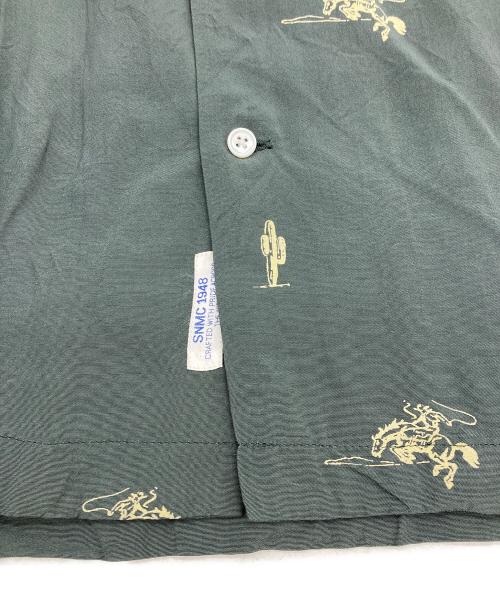 Shuttle notes（シャトルノーツ）Shuttle notes (シャトルノーツ) アロハシャツ グレー サイズ:Mの古着・服飾アイテム