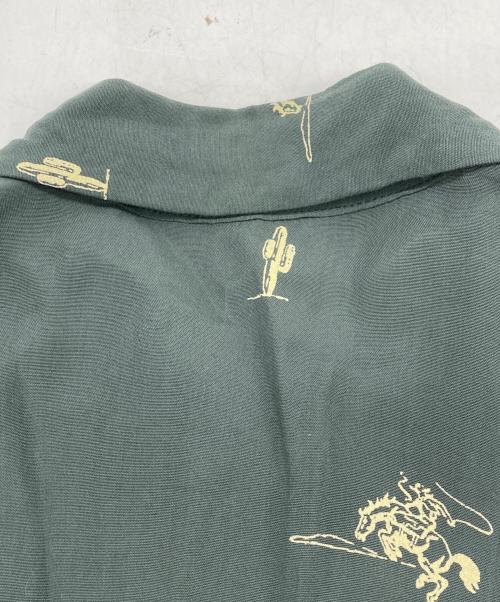 Shuttle notes（シャトルノーツ）Shuttle notes (シャトルノーツ) アロハシャツ グレー サイズ:Mの古着・服飾アイテム