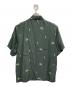 Shuttle notes (シャトルノーツ) アロハシャツ グレー サイズ:M：5000円