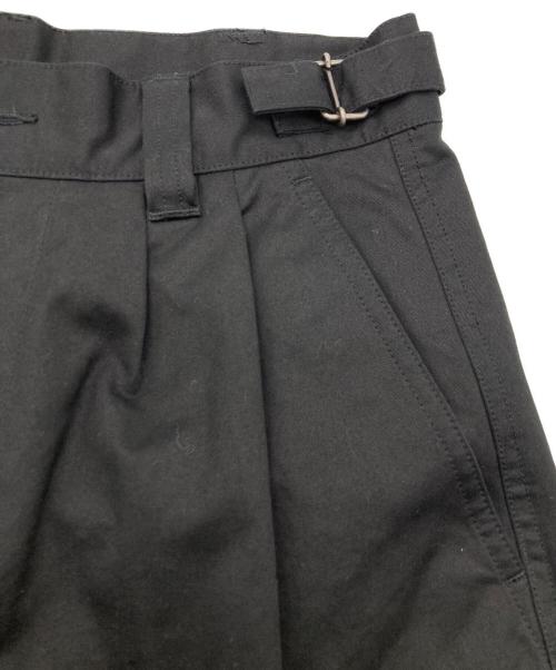 MHL（エムエイチエル）MHL (エムエイチエル) CHINO COTTON TROUSERSパンツ ブラック サイズ:Mの古着・服飾アイテム