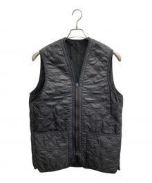 Barbour（バブアー）の古着「キルティングベスト」｜ブラック