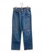 AURALEEオーラリー）の古着「WASHED HARD TWIST DENIM 5P PANTS」｜インディゴ