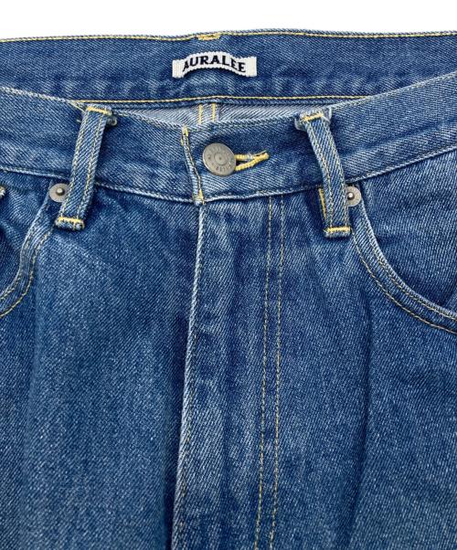 AURALEE（オーラリー）AURALEE (オーラリー) WASHED HARD TWIST DENIM 5P PANTS インディゴ サイズ:30の古着・服飾アイテム